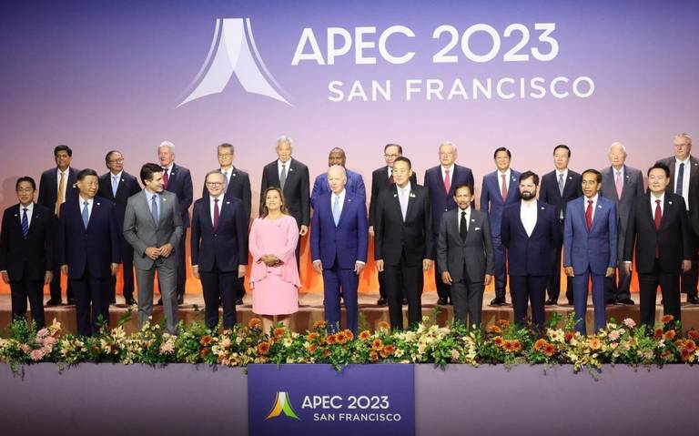Biden, Boluarte y López Obrador posan en foto oficial de la APEC pese a polémicas