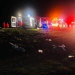 Encontronazo de autobuses deja dos muertos y nueve heridos en la Jiménez-Torreón
