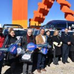 Encabeza Maru Campos entrega de patrullas para 33 municipios