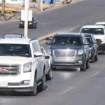 Llegan más de 50 vehículos de la caravana LeBarón a Chihuahua capital