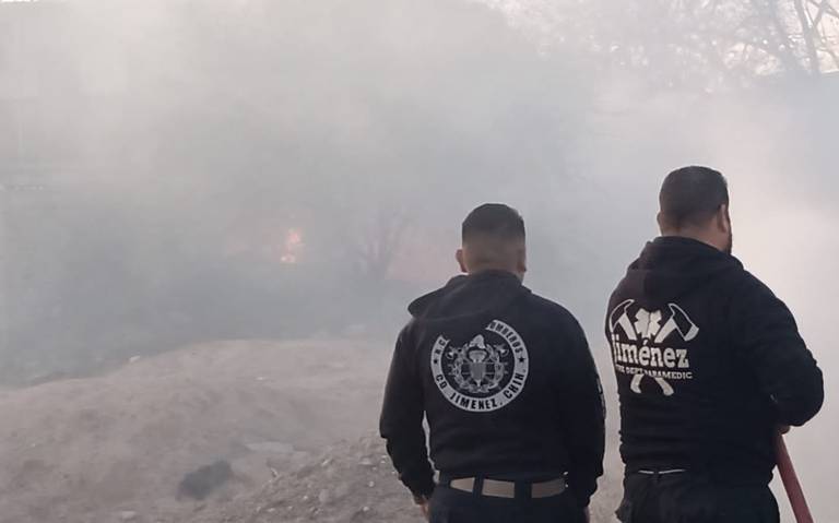 ¡Cuidado con la pirotecnia! Provocan incendio en vivienda de Jiménez