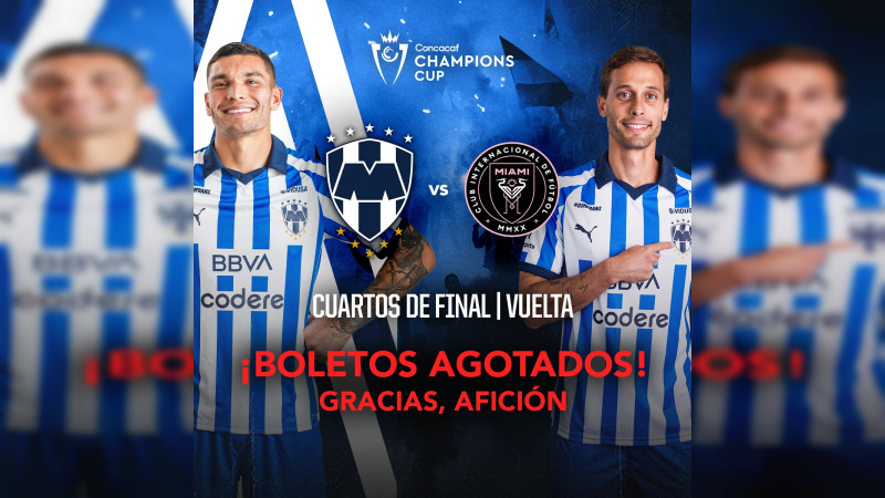 En minutos, se agotan boletos para ver a Lionel Messi vs Rayados de Monterrey 