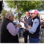 Daniela Álvarez hace recorrido por Ciudad Juárez como parte de su campaña