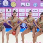 Conjunto mexicano de gimnasia rítmica logra tres medallas en Grecia