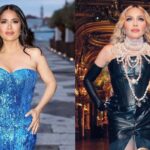 Al estilo Frida Kahlo: Madonna invita a Salma Hayek a su último concierto en CDMX