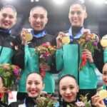 Mexicanas ganan oro en Copa del Mundo de Natación Artística