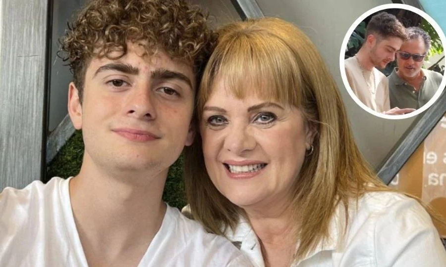 Nicolás Buenfil, hijo de Erika Buenfil, se deja ver por primera vez con su papá Ernesto Zedillo Jr. y su hermana Isabella