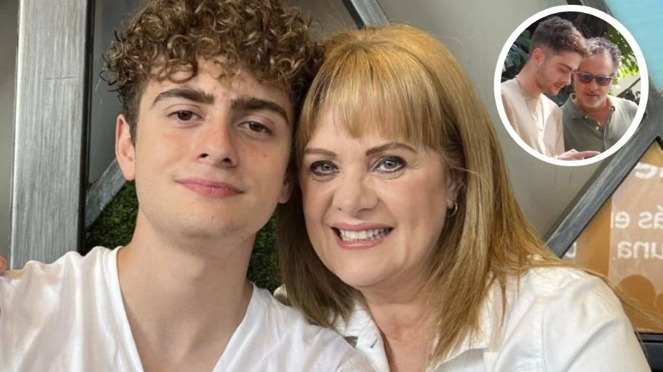 Nicolás Buenfil, hijo de Erika Buenfil, se deja ver por primera vez con su papá Ernesto Zedillo Jr. y su hermana Isabella