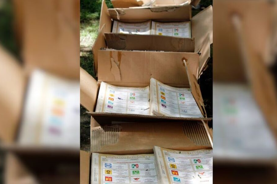 Roban más de 2000 boletas electorales en Puebla