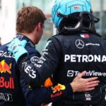 George Russell se lleva la pole en desempate con Verstappen