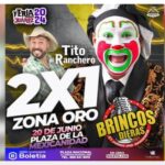Estará hoy Brincos Dieras con su espectáculo en la Feria Juárez 2024; habrá promoción 2×1