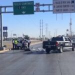 Fallecen padre e hijo tras chocar contra camioneta; iban en motocicleta