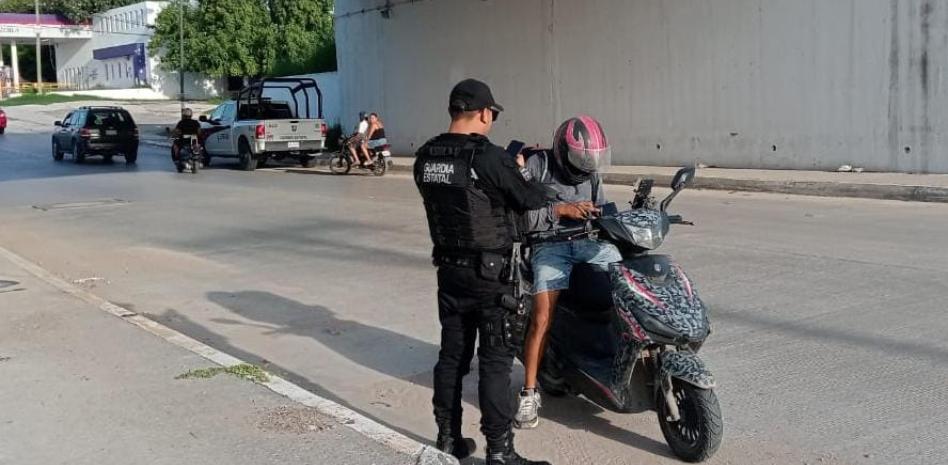 Guardia Estatal de Tamaulipas lanza operativo “Moto segura”
