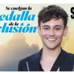 Atletas se cuelgan la medalla de la inclusión LGBTQ+