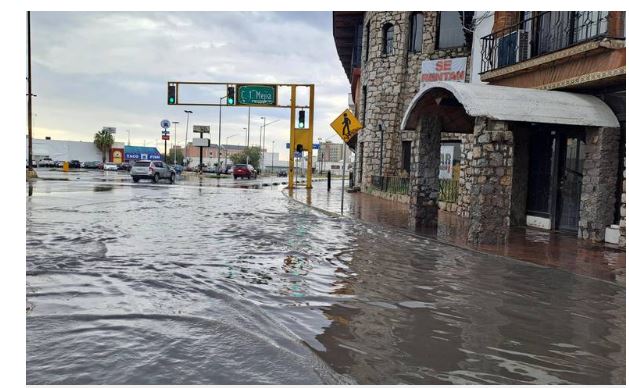 Lluvias en Ciudad Juárez