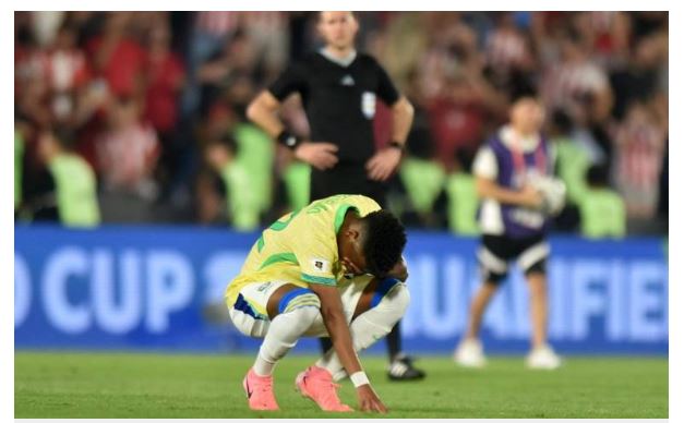 Brasil no deja de hundirse, ahora pierda contra Paraguay en eliminatorias de Conmebol