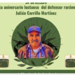Inseguridad obliga a familia del activista Julián Carrillo a vivir en desplazamiento forzado: ASMAC