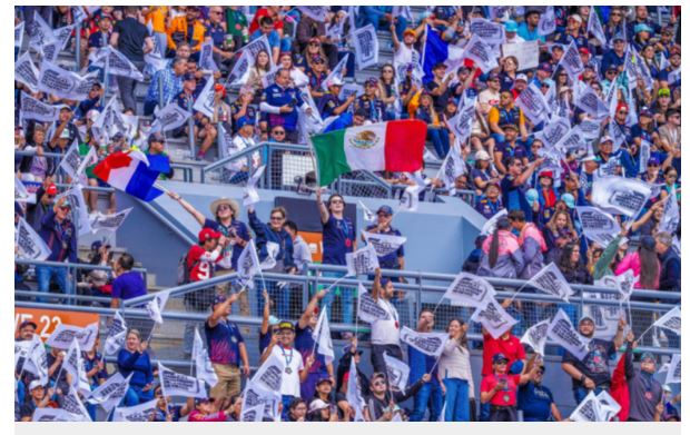 GP de México rompe récord de asistencia; más de 400 mil personas van a la F1