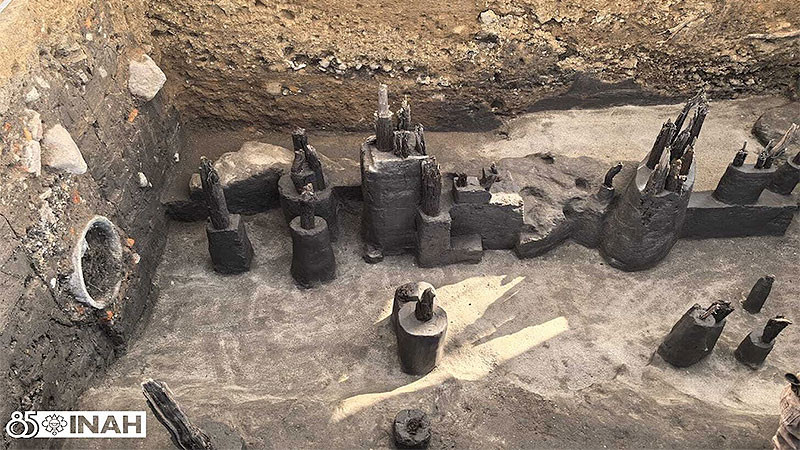Descubren restos de un muelle prehispánico en Chapultepec
