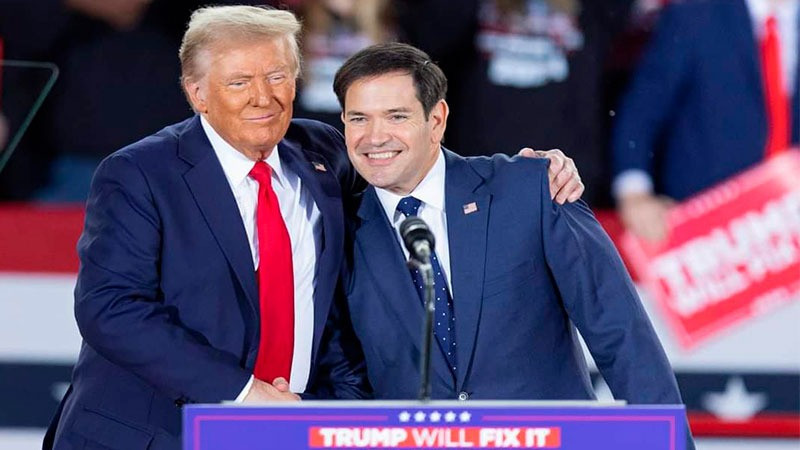Elige Donald Trump al latino Marco Rubio como su próximo secretario de Estado