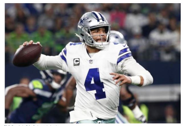 Dak Prescott es baja de los Cowboys el resto de temporada