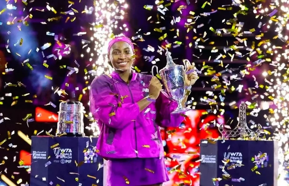 Coco Gauff se corona en las Finales de WTA