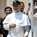 Presume Papa León XIV gorra de los White Sox
