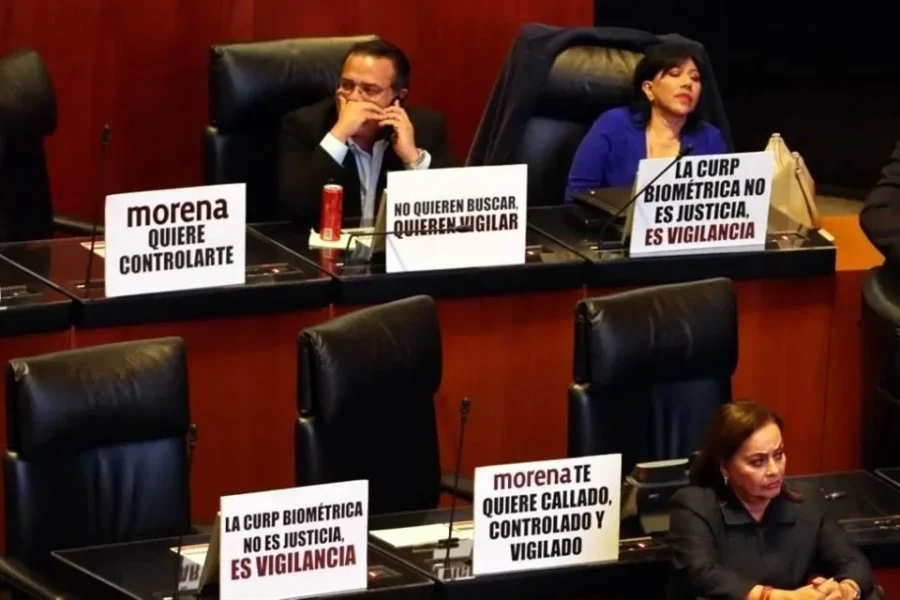 Avala Senado Ley de Desaparición; critican CURP biométrica