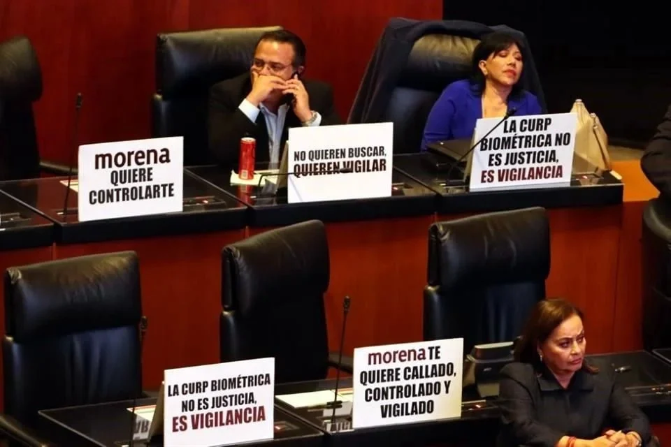 Avala Senado Ley de Desaparición; critican CURP biométrica