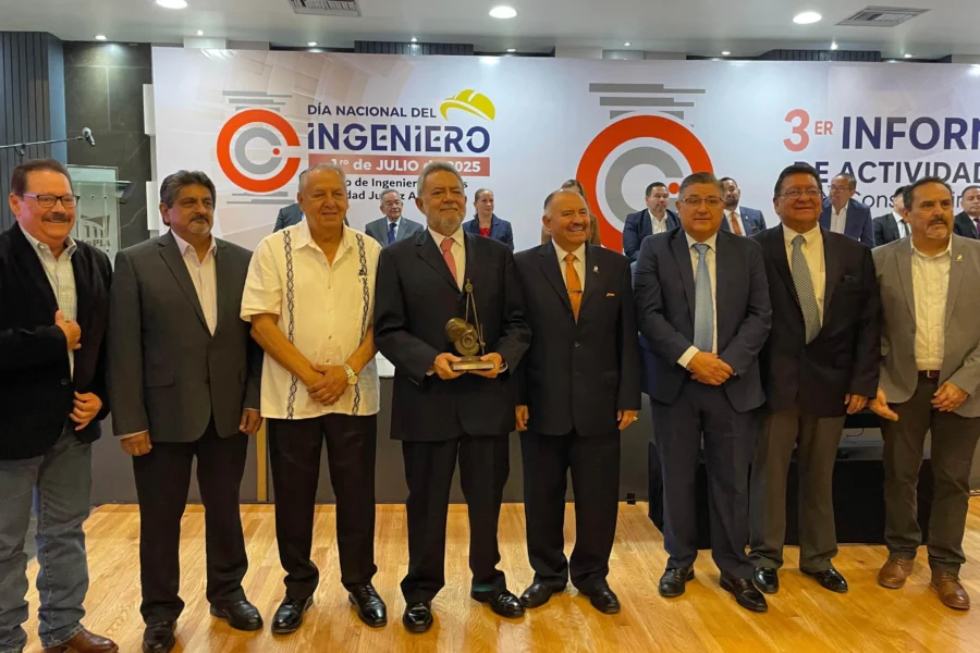 Nombran a Vicente López Urueta ingeniero del año 2024